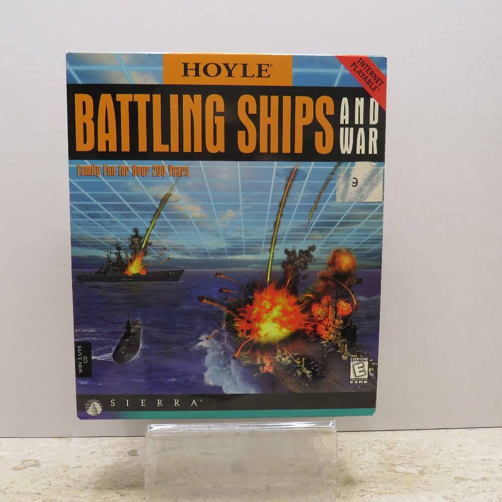 Battling Ships and War PC Sealed Sierra Win 3.1/95 CD NEW SEALED.